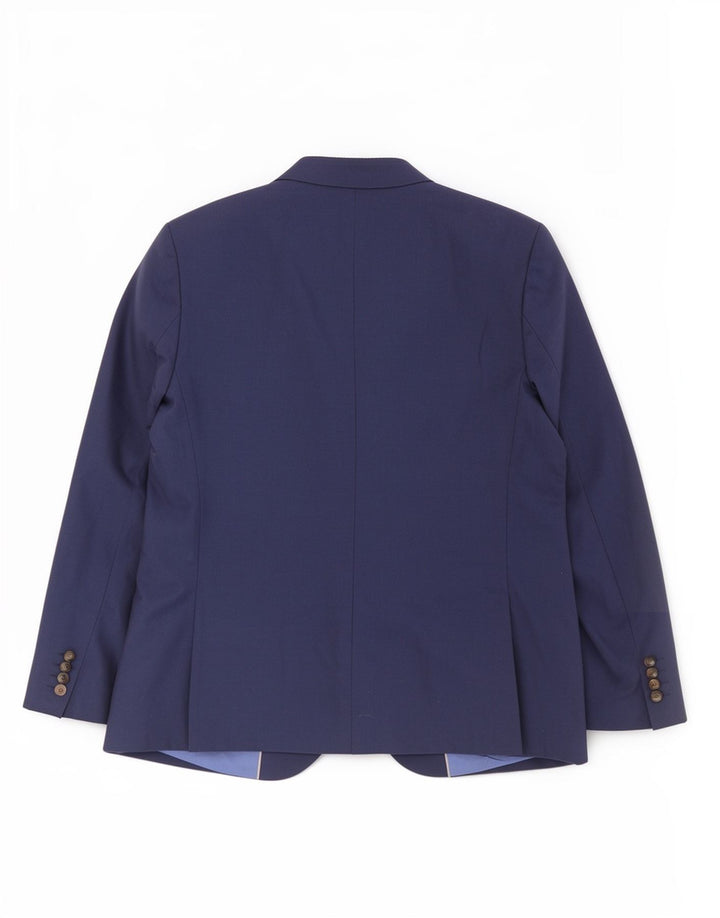 Marks & Spencer Veste blazer à 2 boutons pour homme UK 44 XL Bleu marine classique