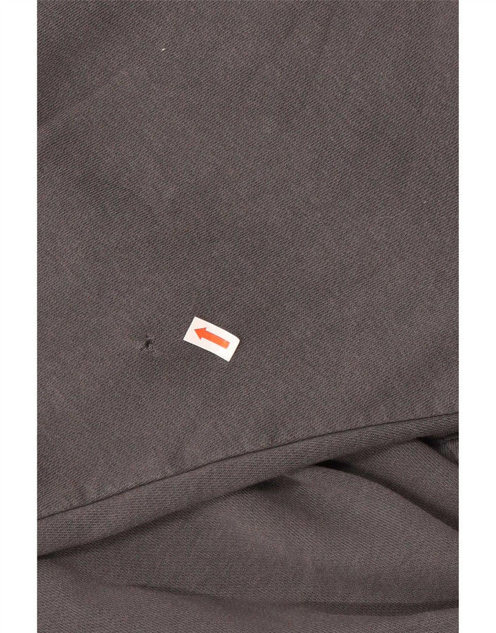 Nike Pull à capuche graphique pour homme en coton gris Taille L