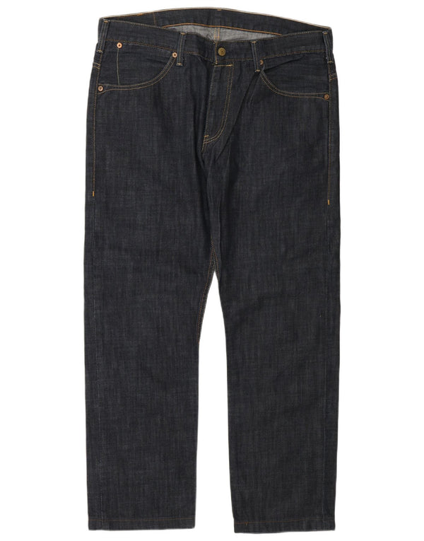 Levi's Jean Droit 504 Homme W36 L32 Bleu Marine Coton