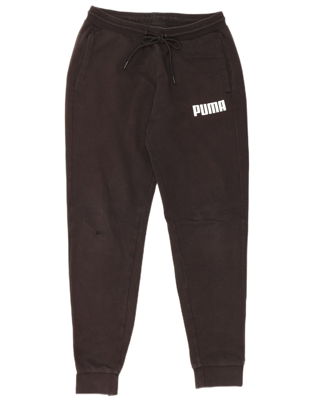PUMA Pantalon de survêtement pour homme en coton noir Taille S