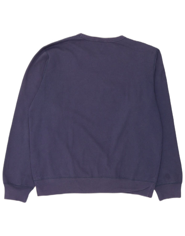 Champion Sweatshirt Jumper XL Bleu Marine Coton Homme