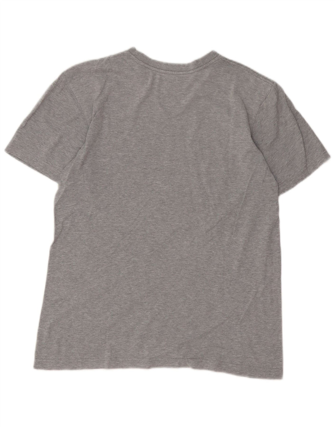 Nike Mens Regular Fit Graphic T-Shirt Top Petit Gris Coton
