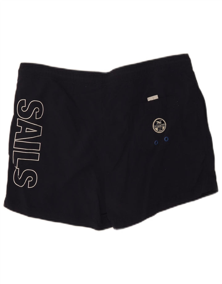 NORTH SAILS Short de Bain Graphique Homme Bleu Marine Moyen Polyamide