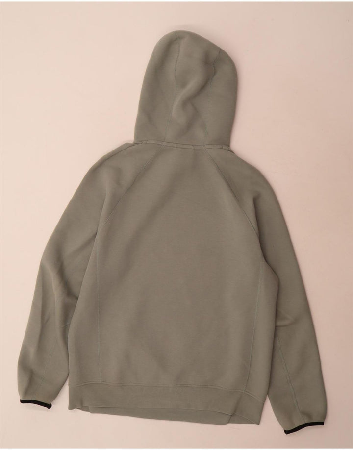 Nike Pull à capuche pour homme en coton vert Taille L