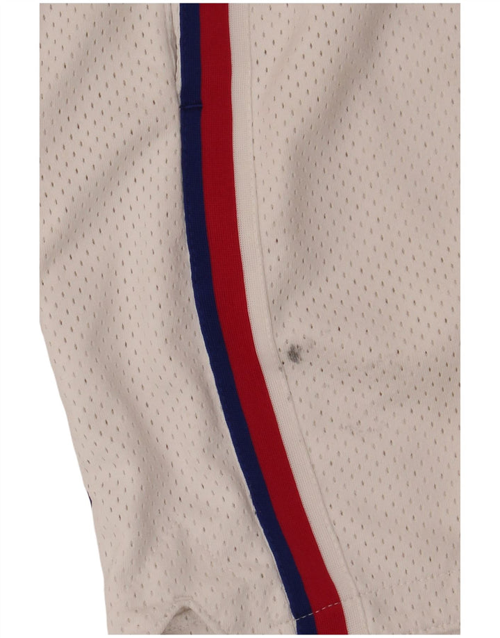 Jordan Short de sport graphique pour homme Blanc moyen Polyester color block