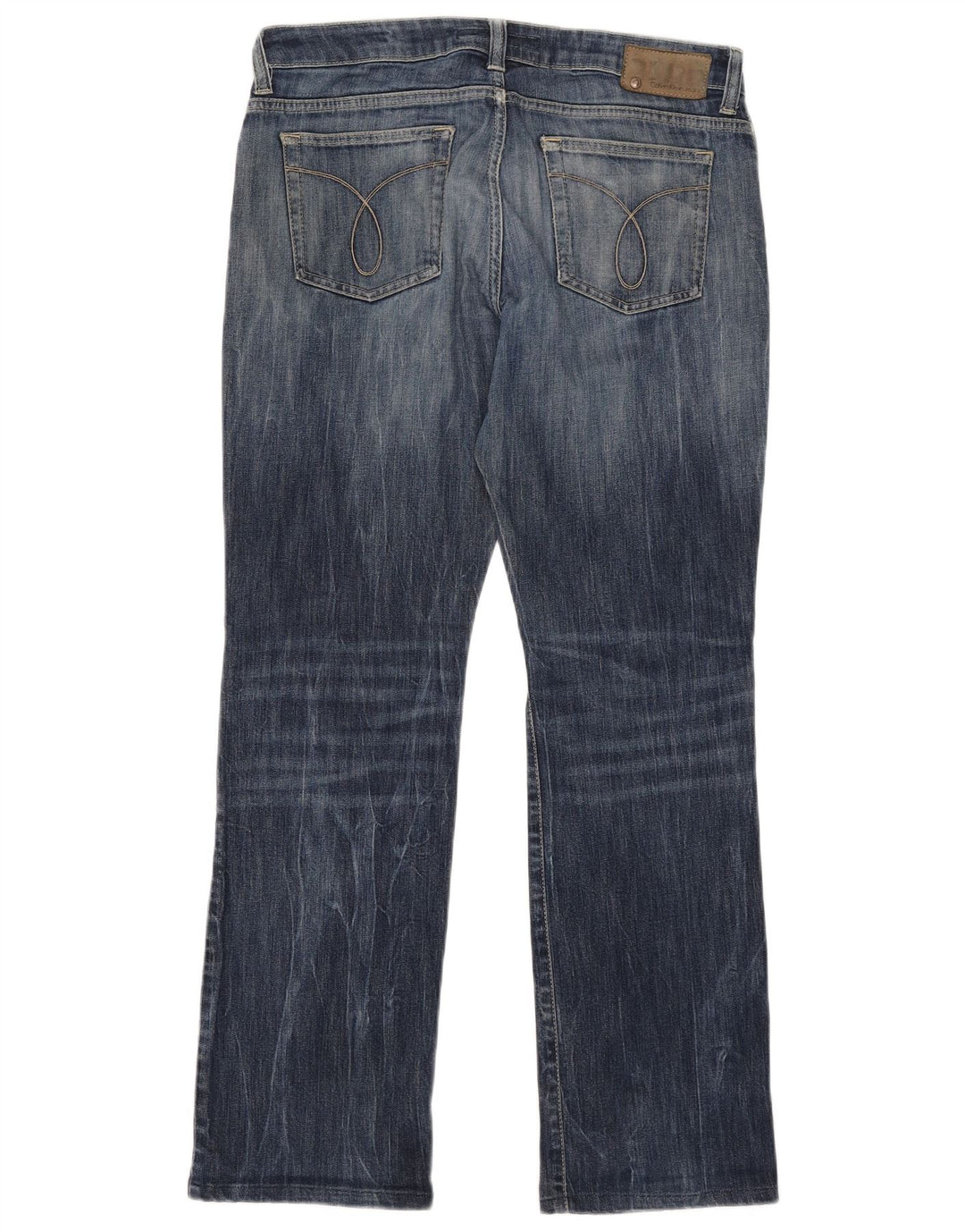 Calvin Klein Jean droit homme W34 L31 bleu marine