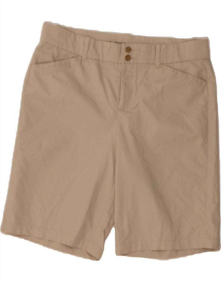 DOCKERS Womens Bermuda Shorts W36 XL Beige Vintage Dockers and Second-Hand Dockers from Messina Hembry 