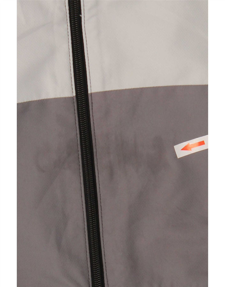 Adidas Veste de survêtement à capuche pour homme Noir moyen Polyester colour block