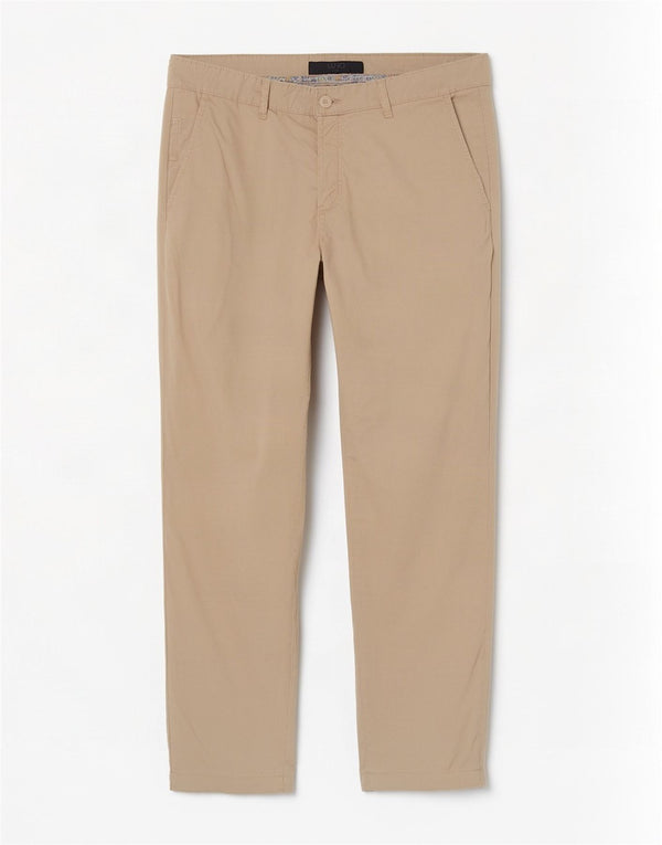 Liu Jo Pantalon Chino Slim Homme IT 50 Large W32 L30 Coton Beige