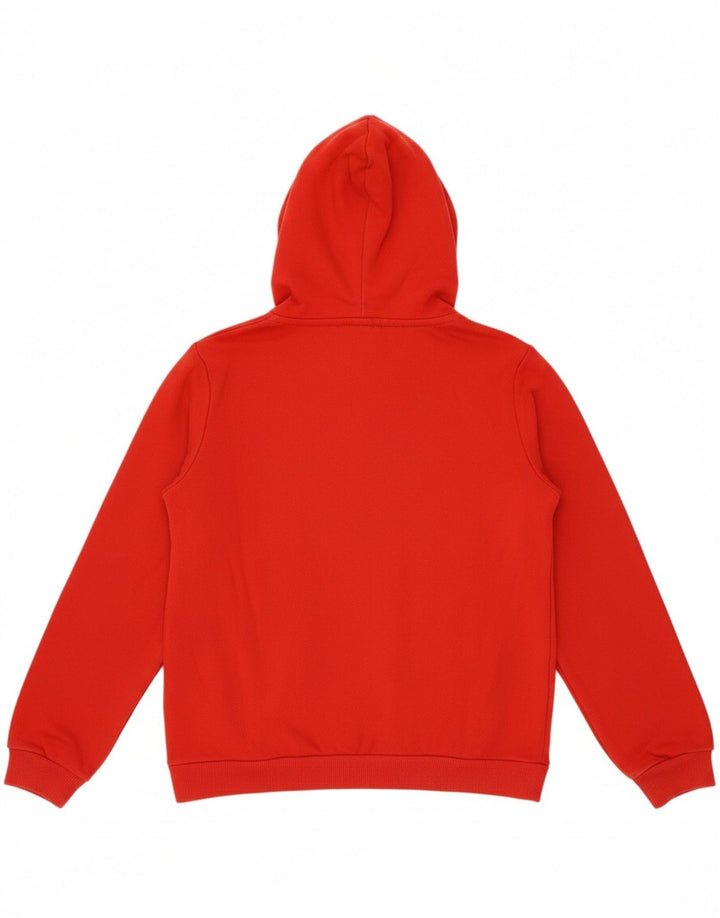 PUMA Boys Graphic Hoodie Jumper 13-14 Years Red