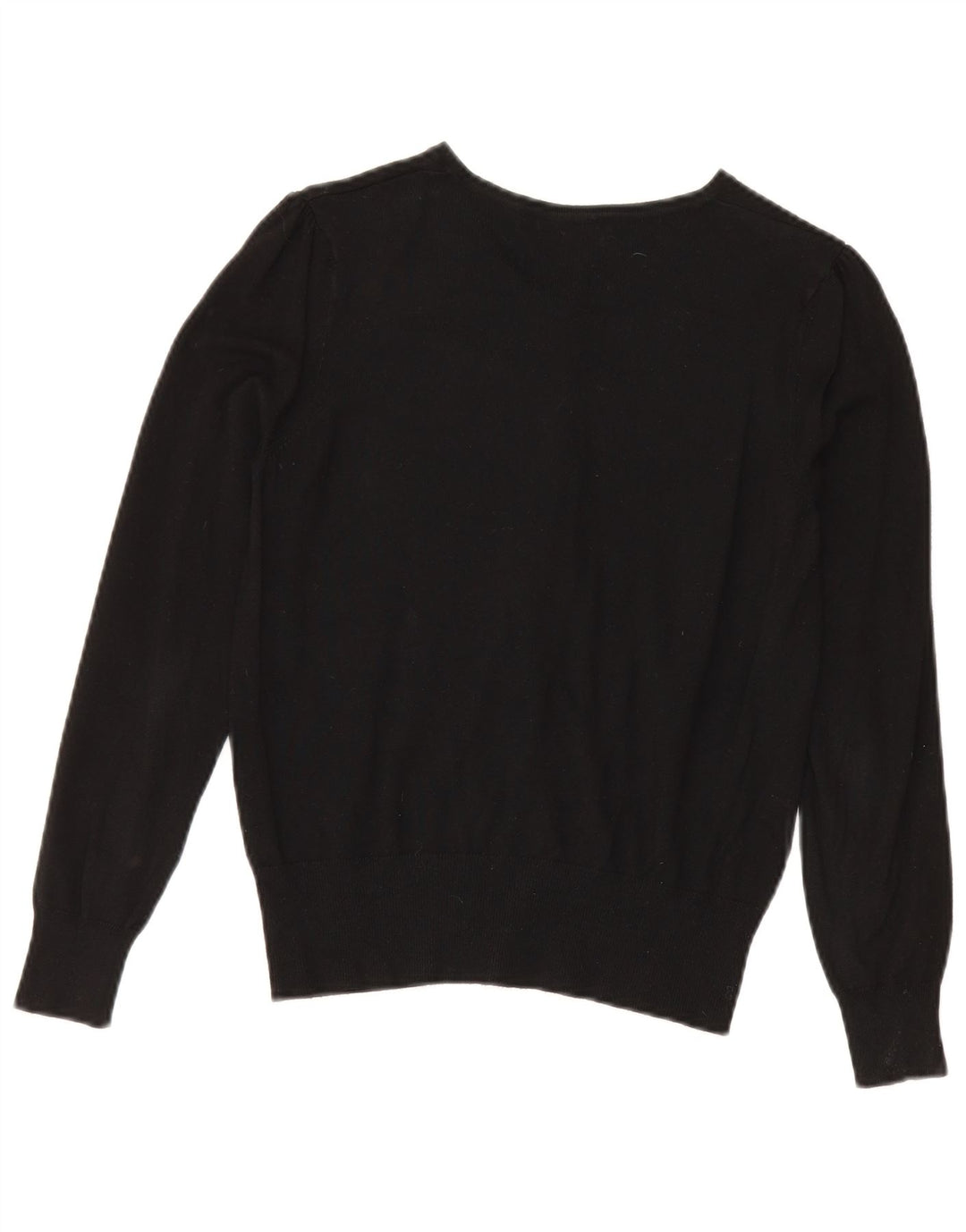 Marks & Spencer Pull Cardigan pour Femme UK 10 Petit Noir