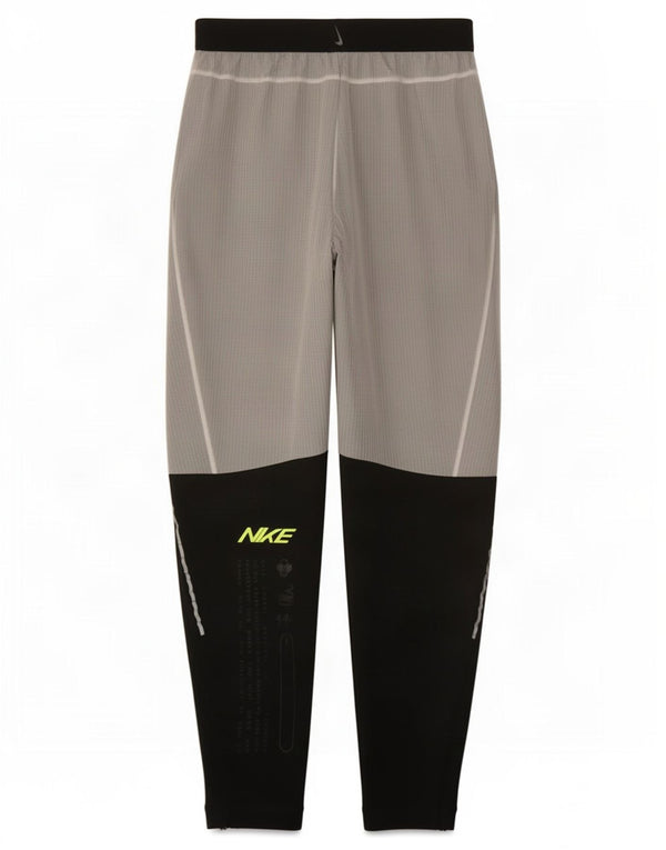 Pantalon de survêtement Nike Dri Fit Graphic pour homme, taille S, gris color block