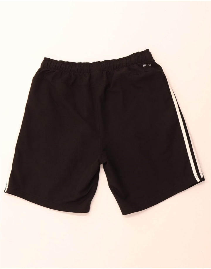 ADIDAS Short de sport Climalite pour hommes, grand, noir, polyester