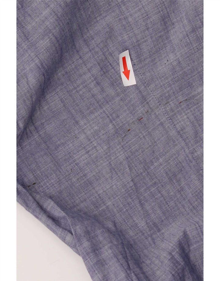 SIVIGLIA Chemise Femme Manches Longues Regular Fit IT 42 Bleu Moyen Colourblock