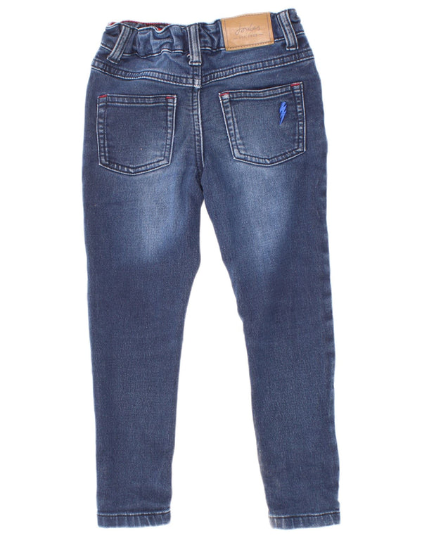 Joules Jean Skinny Garçon 2-3 ans W20 L17 Bleu Coton