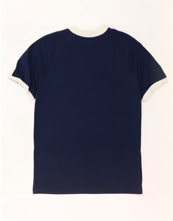 Adidas T-Shirt Homme Haut Petit Bleu Marine Coton