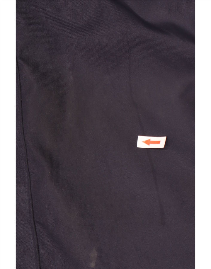 PUMA Manteau rembourré à capuche pour homme UK 42 XL Bleu marine Polyester