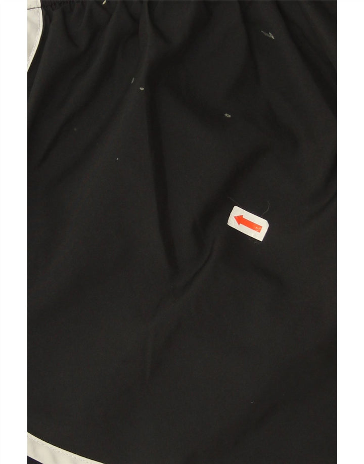 Nike Short de sport Dri Fit pour femme UK 8 Small Noir Polyester