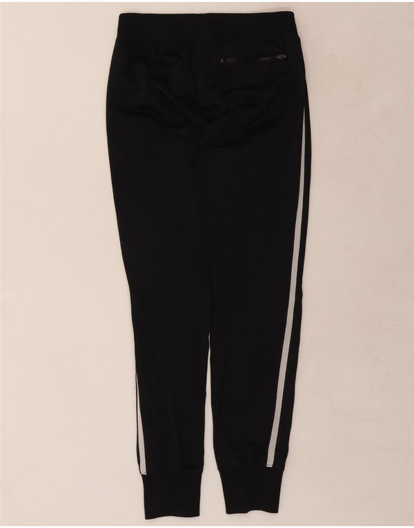 Pantalon de survêtement Nike pour femme Joggers UK 6 XS Polyester rayé noir