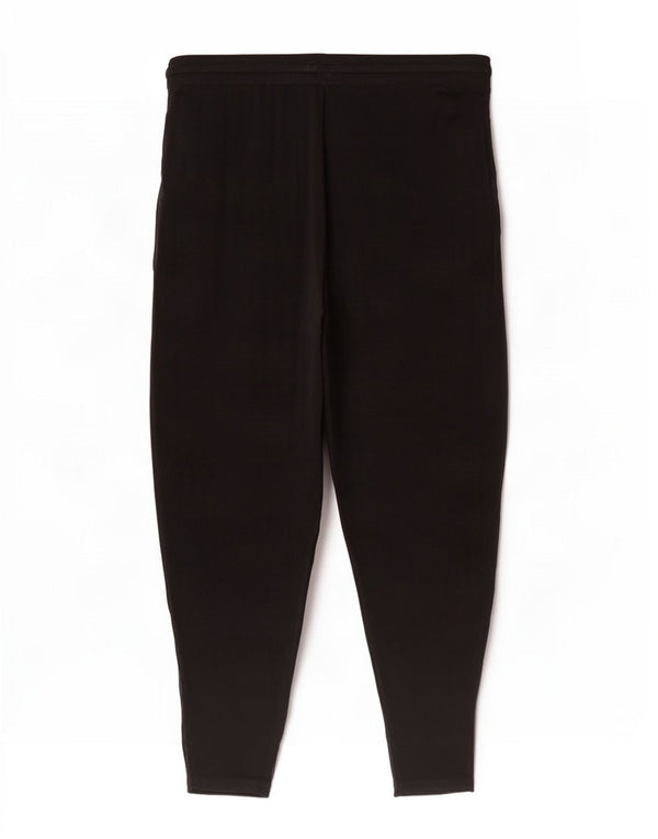 Marks & Spencer Pantalon de survêtement pour femme UK 16 Large Noir Viscose