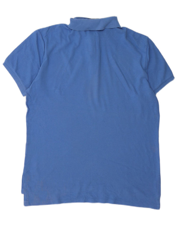 Polo Ralph Lauren Polo ajusté sur mesure pour homme en coton bleu moyen