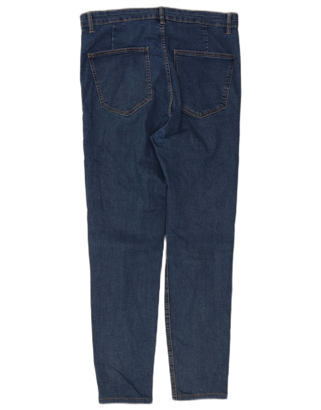 Zara Jean Slim Femme EU 44 XL W34 L25 Bleu