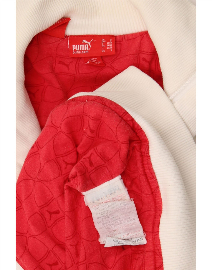 Puma Veste de survêtement pour homme Petit Blanc Coton