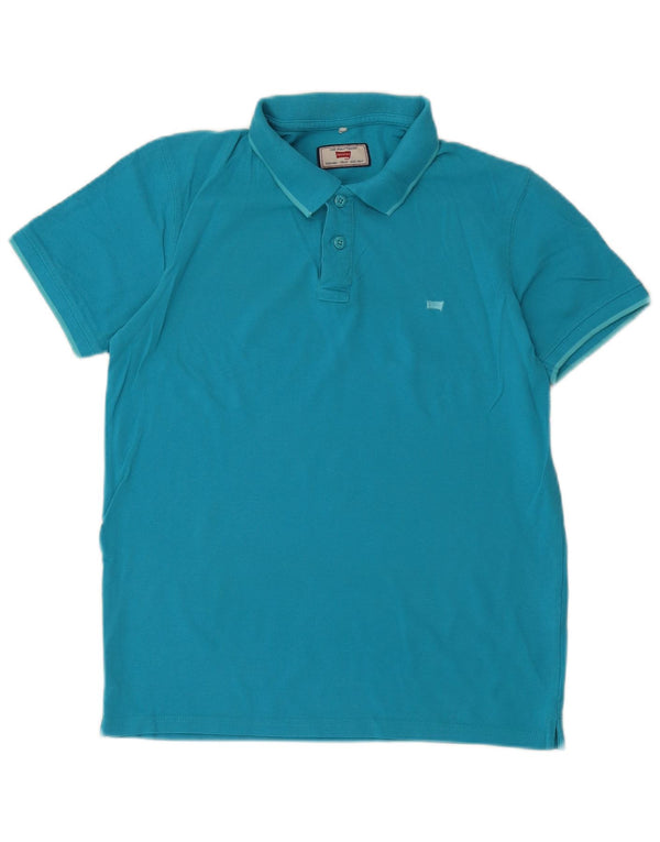 Carrera Polo Regular Homme Bleu Moyen Coton