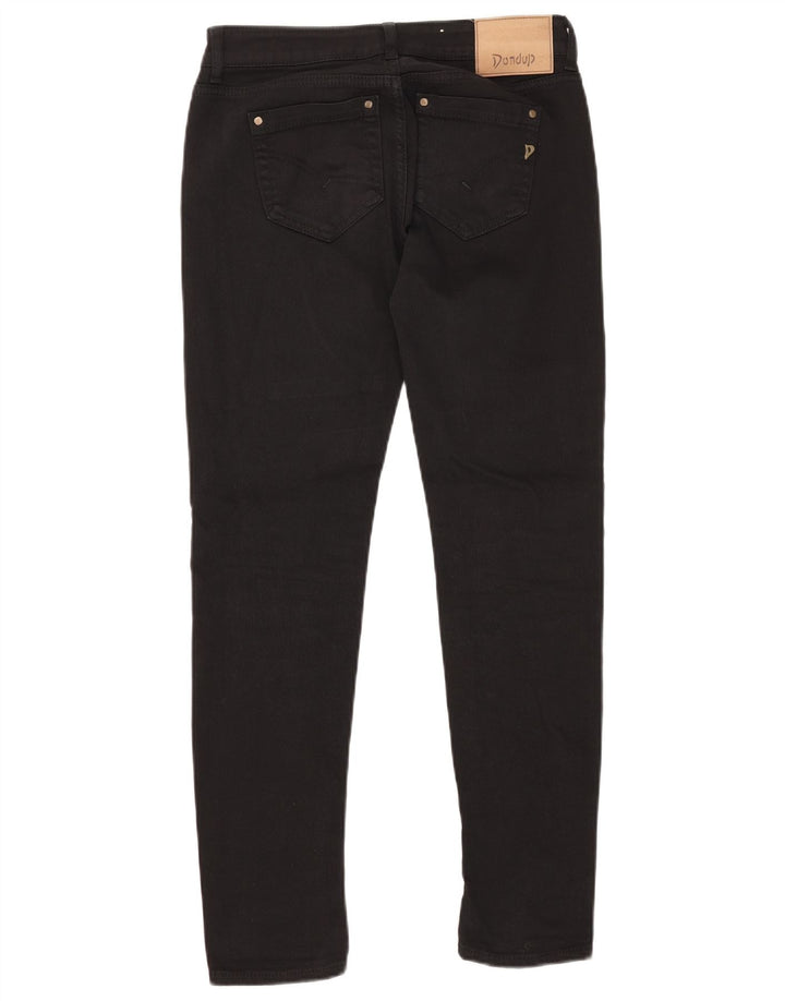 DONDUP Jean Slim Femme W28 L30 Noir Coton