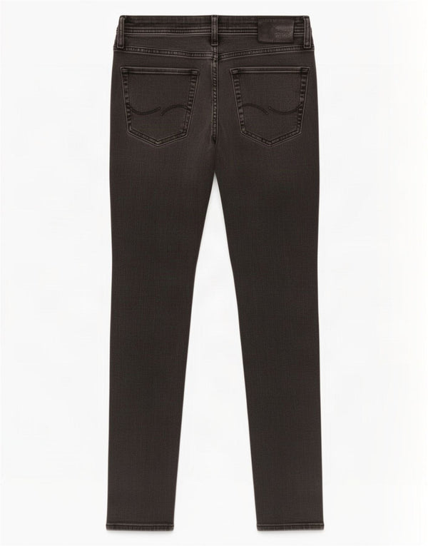 Jack & Jones Mens Liam Slim Jeans W30 L32 Gris Coton