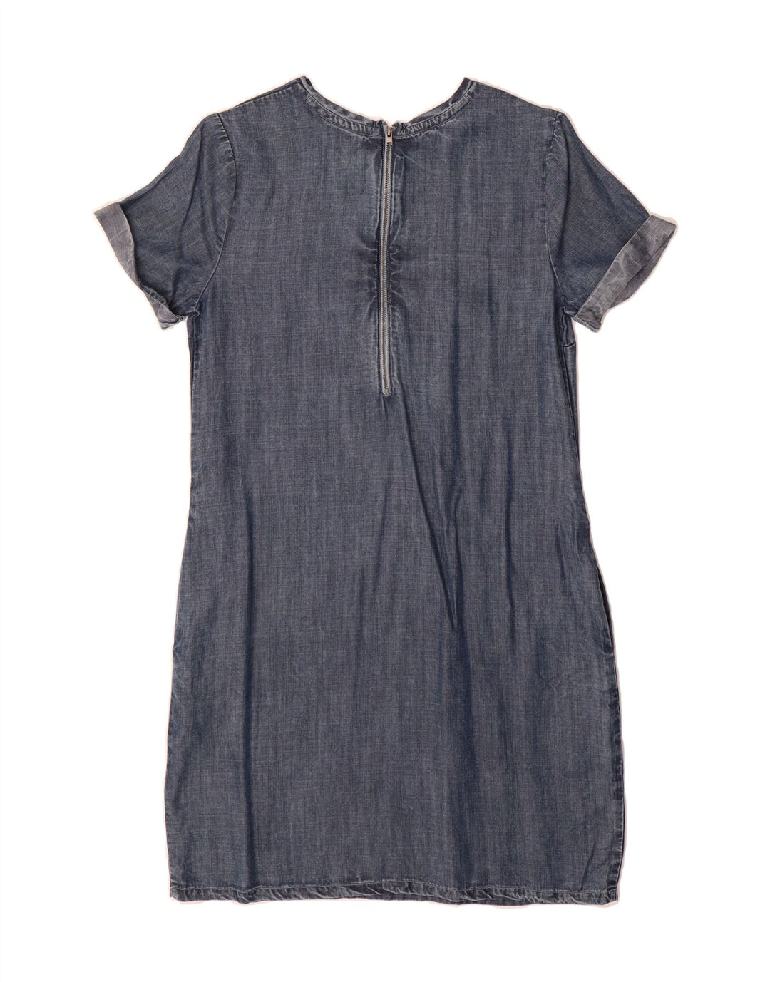 SUPERDRY Womens Denim Dress UK 8 Small Blue Lyocell Vintage Superdry and Second-Hand Superdry from Messina Hembry 