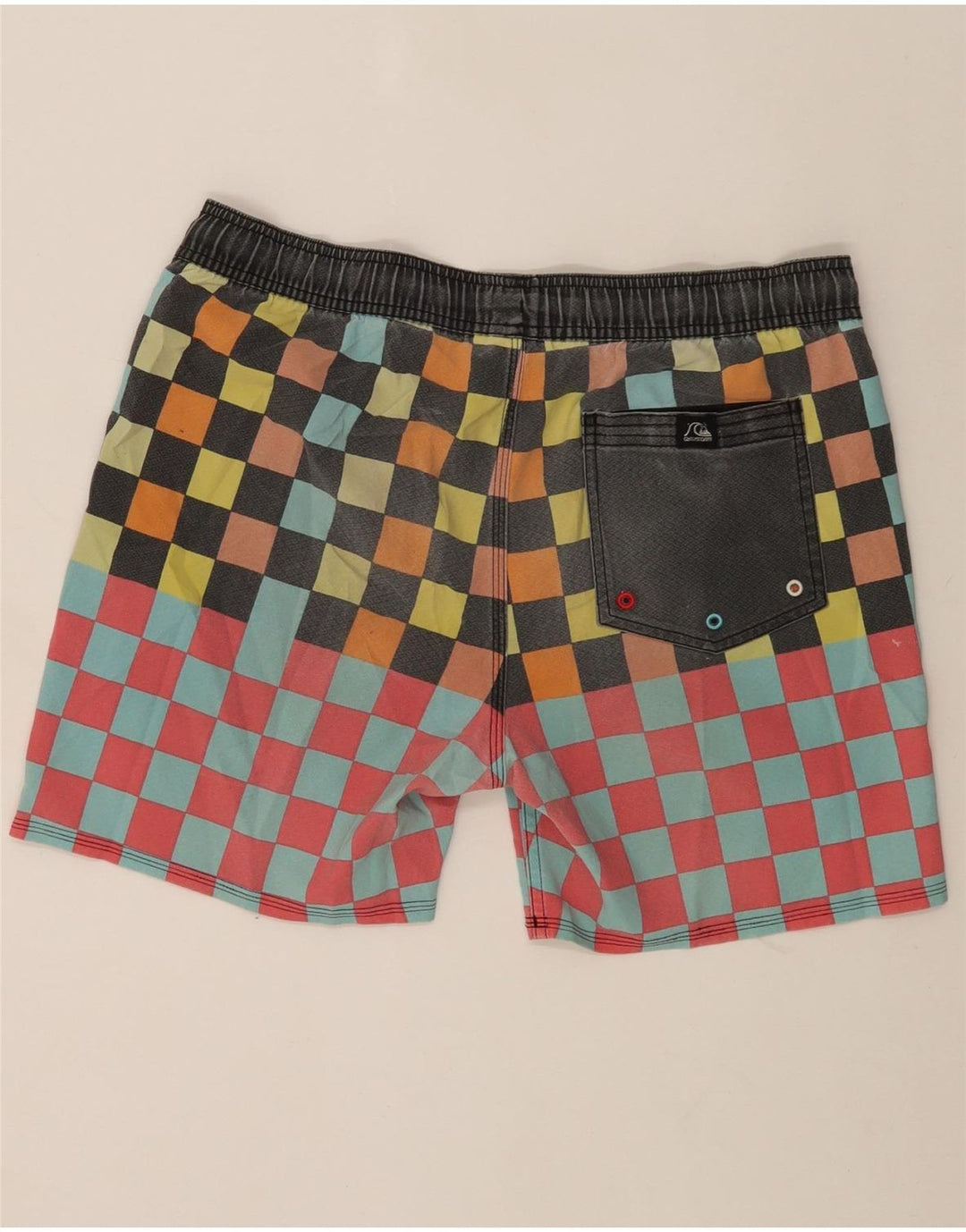 Quiksilver Short de Bain Homme Medium Multicolore Géométrique Polyester