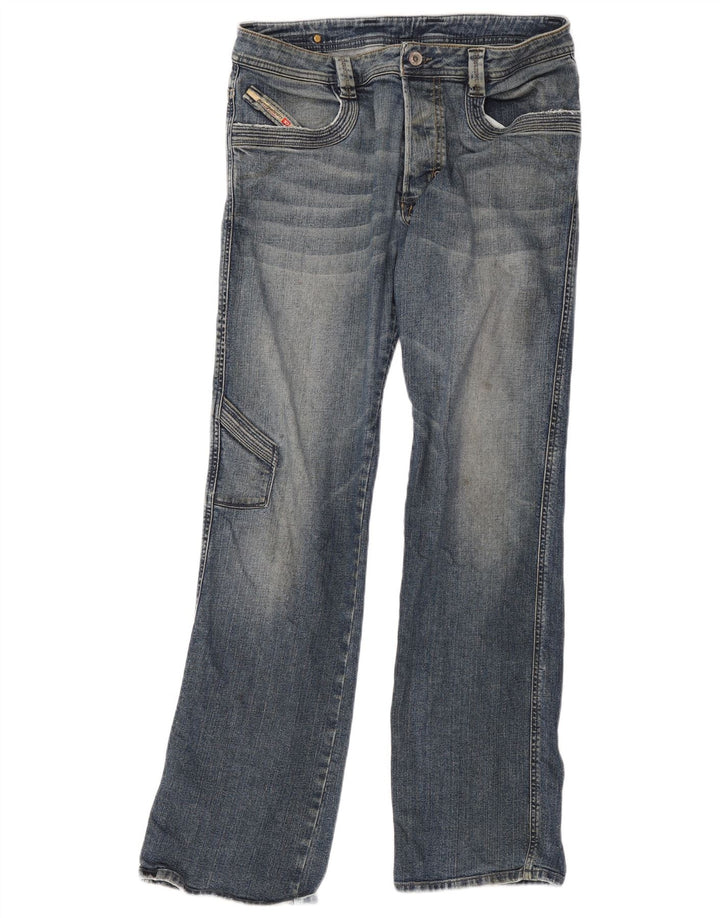 Diesel Jean Cargo Bootcut Homme W33 L33 Bleu