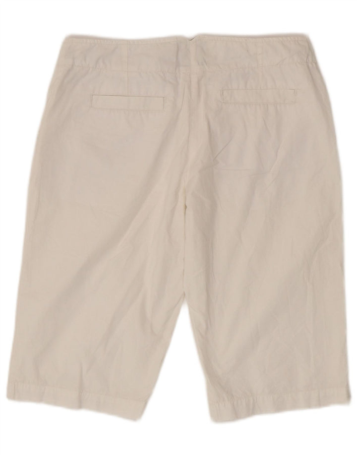 Lotto Bermuda Femme UK 14 Medium W30 Coton Blanc