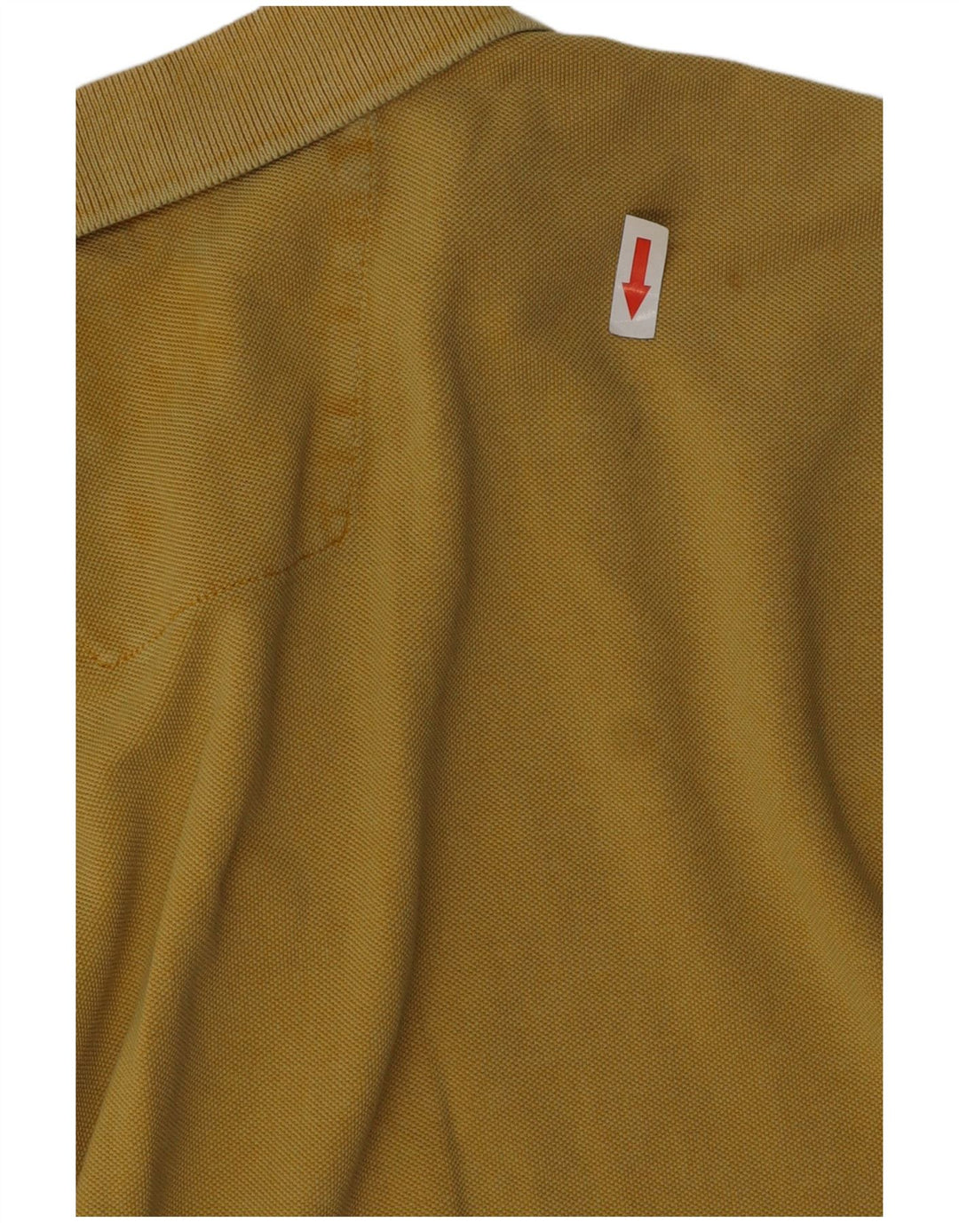 Camel Active Polo teint brut pour homme en coton jaune grand