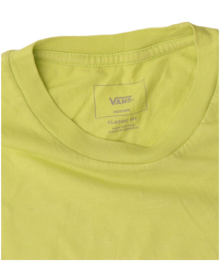 Vans T-shirt coupe classique pour homme en coton vert moyen