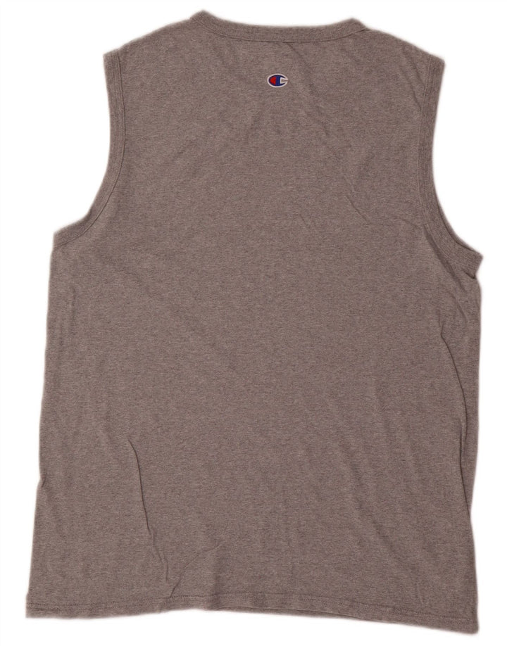 Champion Débardeur Homme Gris Moyen