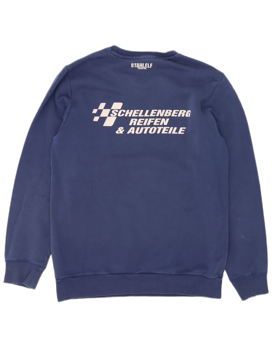 Adidas Sweat-shirt graphique pour homme en coton bleu marine moyen