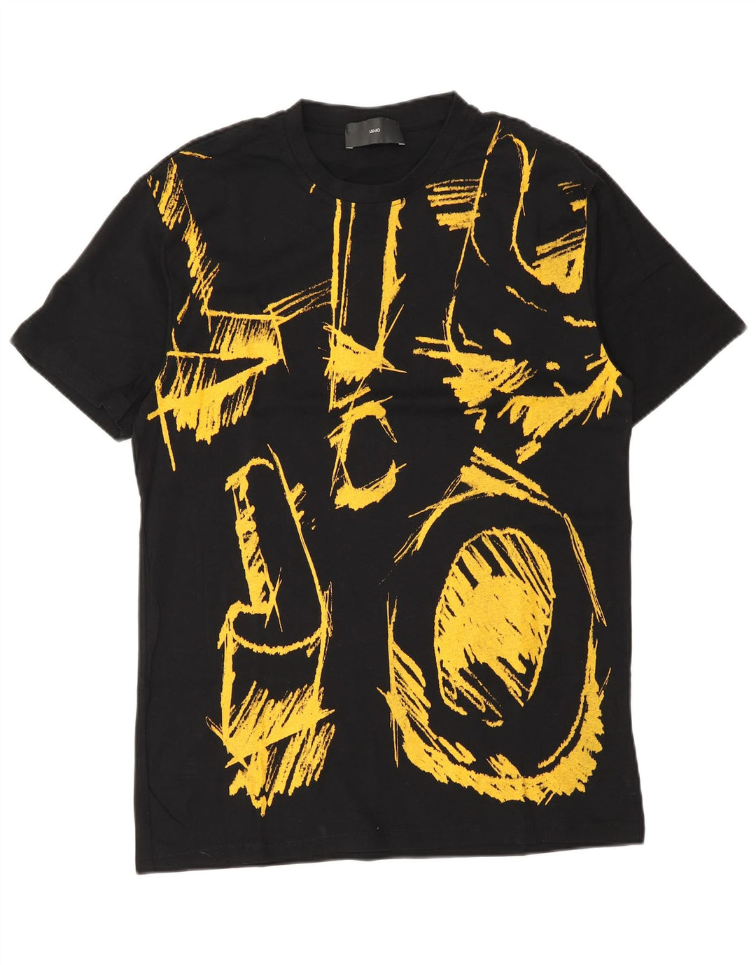 Liu Jo T-Shirt Graphique Haut Noir Moyen Coton Homme