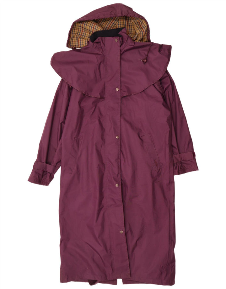 Target Dry Trench-coat à capuche surdimensionné pour femme UK 14 Large Violet Polyester