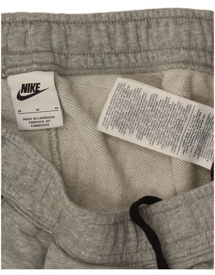 Nike Short de sport en coton color block gris moyen pour homme