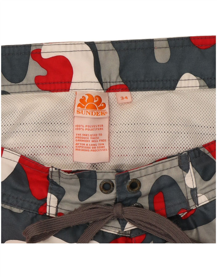 SUNDEK Short de Bain Homme Grand Camouflage Multicolore Polyester