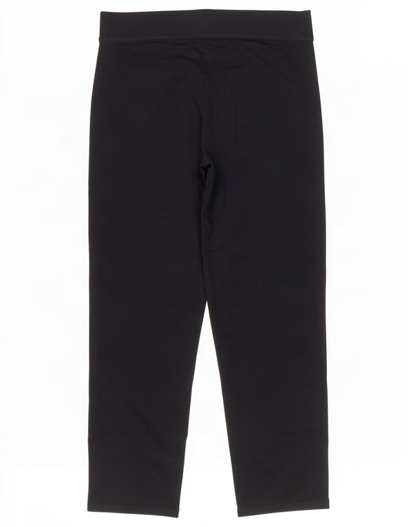 Marks & Spencer Pantalon court pour femme UK 14 Large W32 L26 Bleu marine