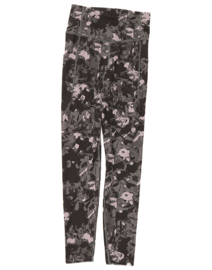 The North Face Leggings à motif abstrait pour femme UK 8 Small Multicolore