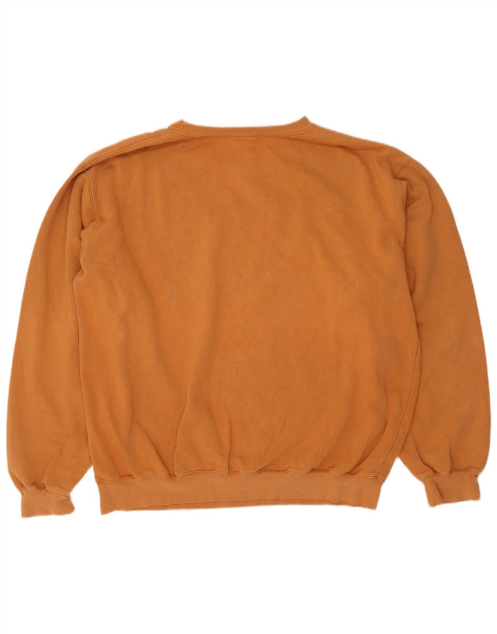 Timberland Sweat-shirt graphique pour hommes, grand coton orange
