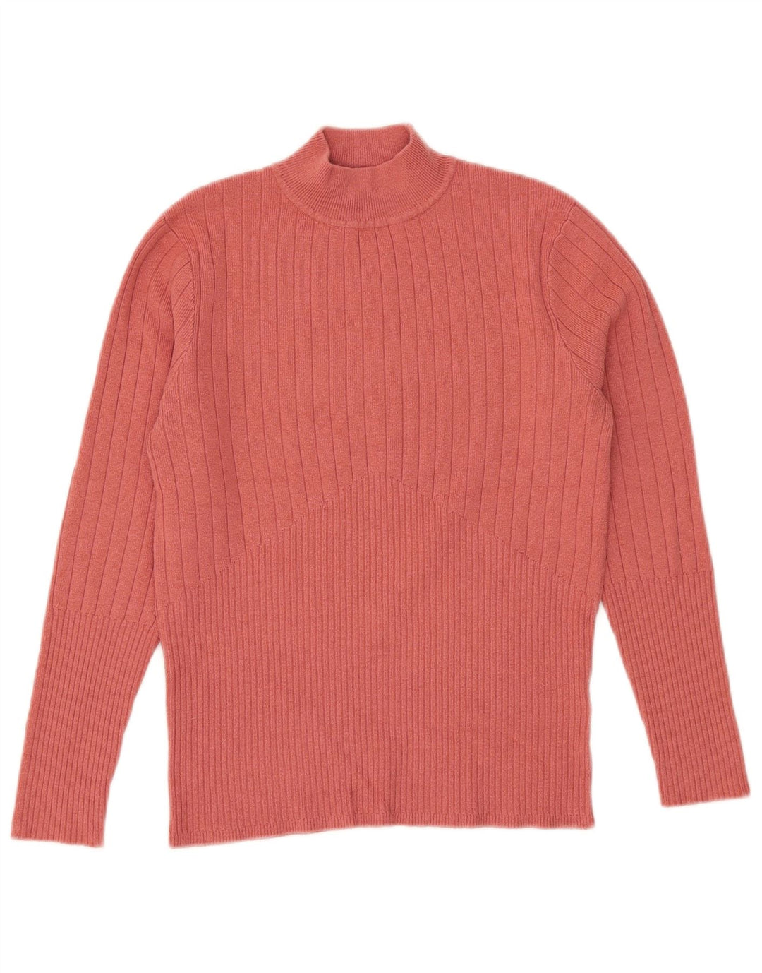 Marks & Spencer Pull col roulé pour femme Rose moyen UK 12