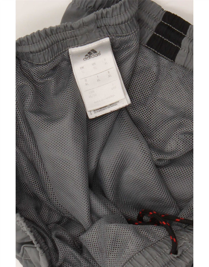 Adidas Pantalon de survêtement pour homme Joggers XL Gris Colorblock Polyester