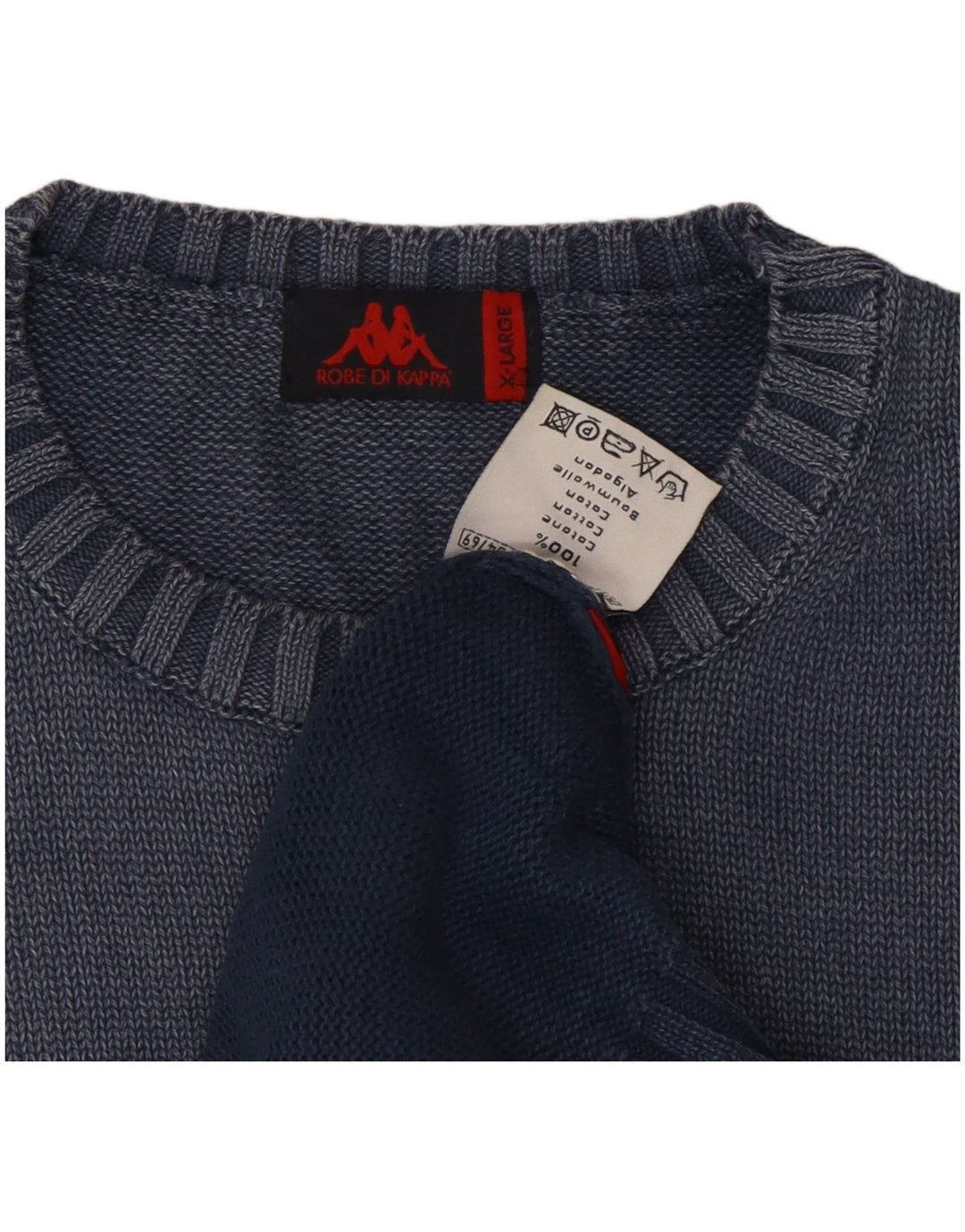 Kappa Homme Débardeur XL Bleu Coton