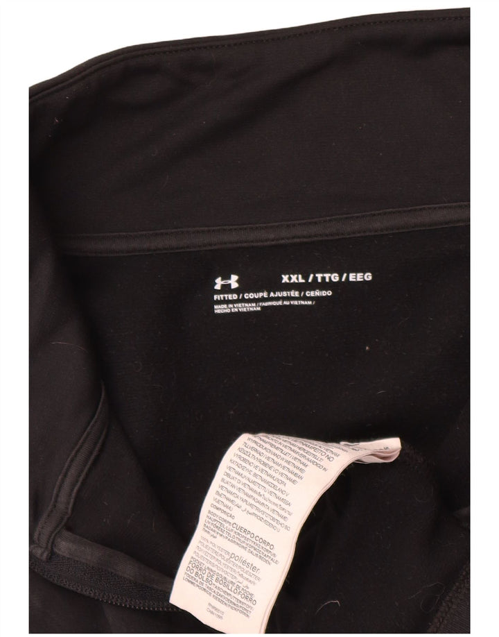 Under Armour Veste de survêtement pour femme UK 20 2XL Noir Colourblock