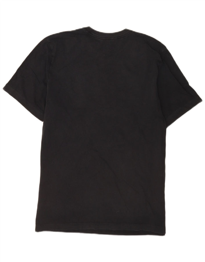 Nike T-shirt graphique pour homme en coton noir moyen